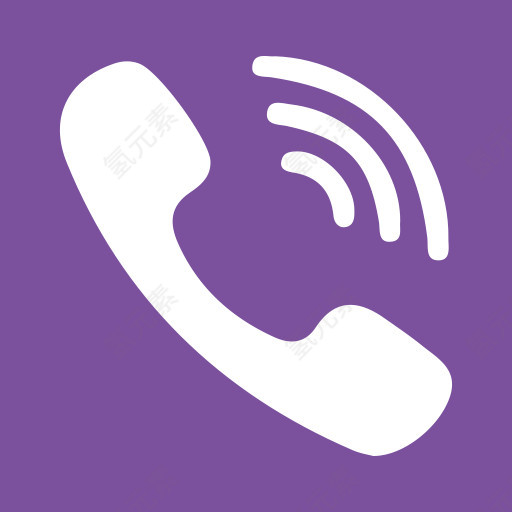 应用电话互联网电话智能手机ViberVoIP社会平面按钮