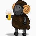光啤酒羊aries-icons