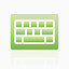 键盘super-mono-green-icons