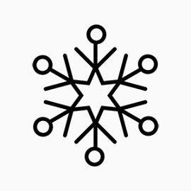 冰雪花snowflake-icons