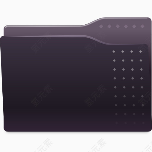 Places folder black Icon