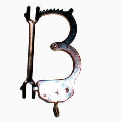 金属字体b