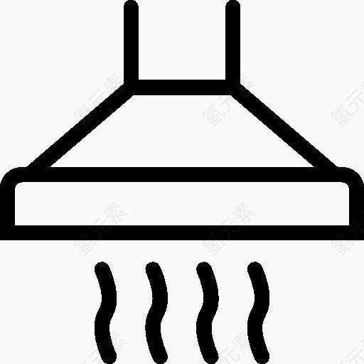 Household Cooker Hood Icon