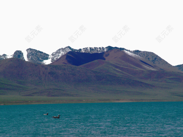 西藏念青唐古拉山风景图
