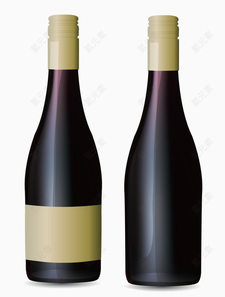 长颈葡萄酒瓶