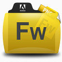 烟花文件类型文件夹adobe-folders-icons