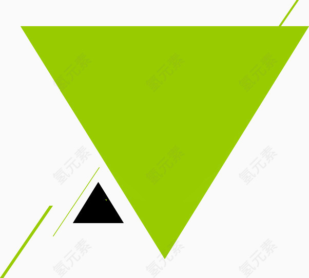 几何三角形海报素材