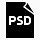 文件格式PSD简单的黑色iphonemini图标