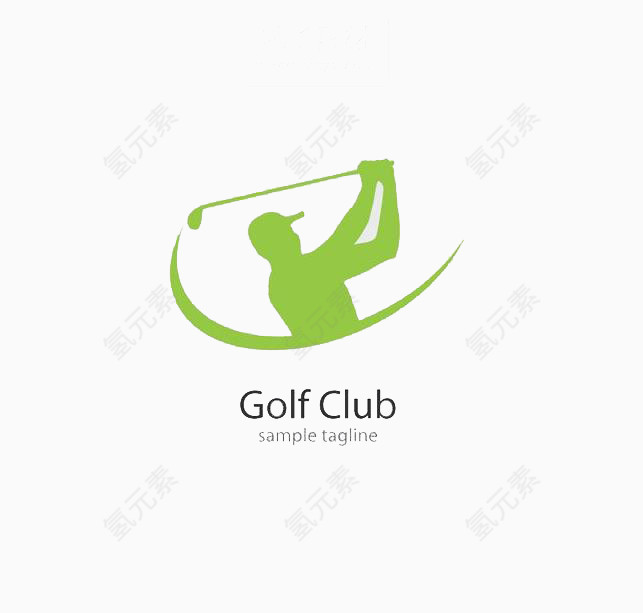 绿色健康高尔夫球运动