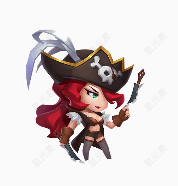 红发女海盗