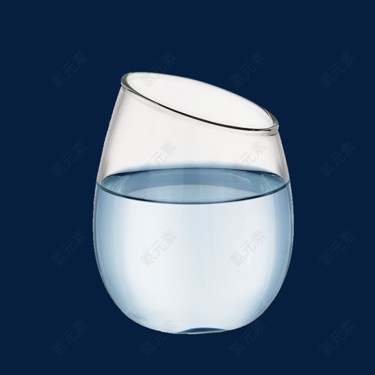 玻璃水杯  素材