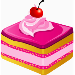 樱桃奶油蛋糕