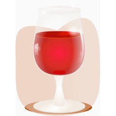 杯子和红酒
