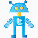 机器人推特社会网络社会锡鸣叫斯科特