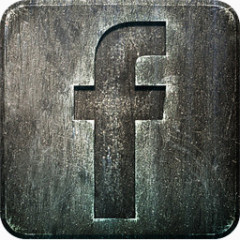 脸谱网free-grunge-social-media-icons