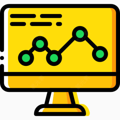 电脑数据分析网站app图标icon下载
