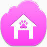 狗窝Pink-cloud-icons