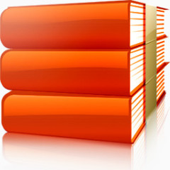 橙色书籍