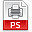 File extension ps Icon