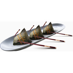 划桨的粽子