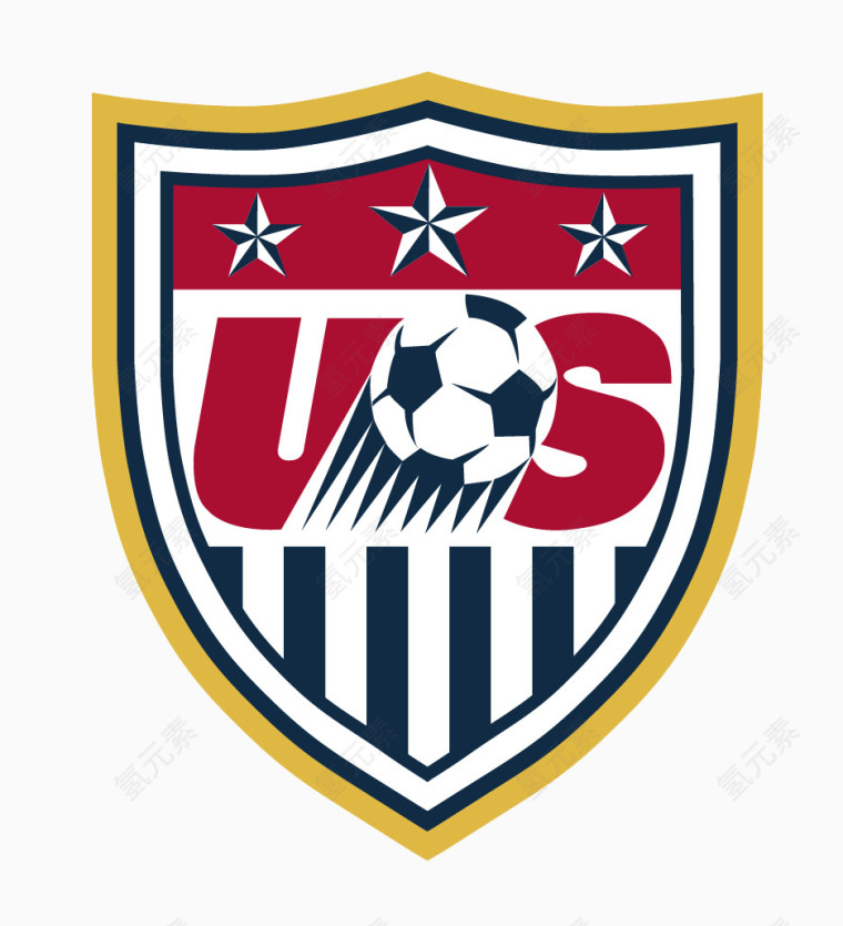 美国足球队队徽