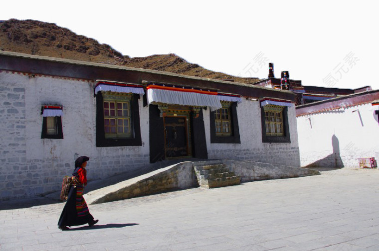 西藏扎什伦布寺风景图片9