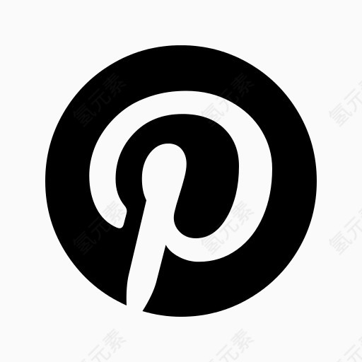 pinterest logo图标