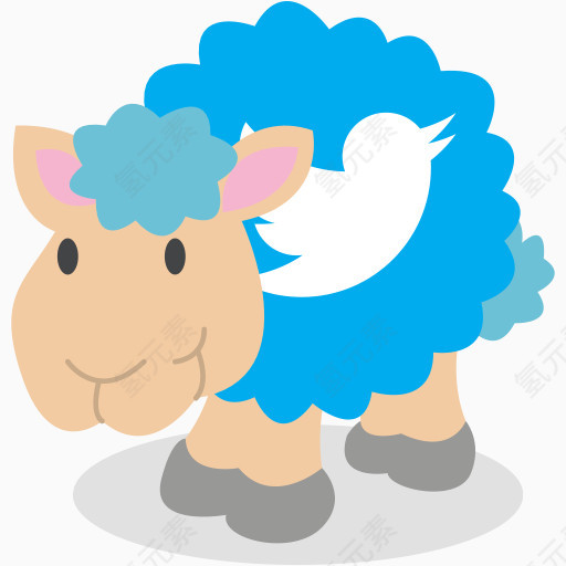 羊社会网络推特跟着羊群