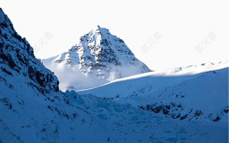 北极冰川风景