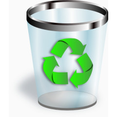 透明环保垃圾桶