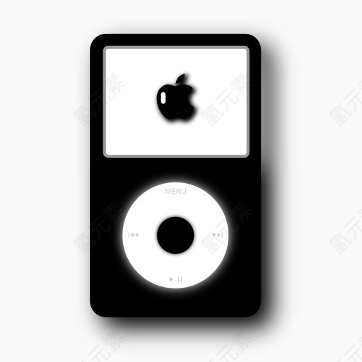 iPod视频黑色2D