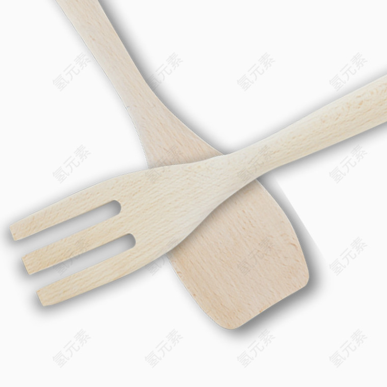 木质铲子和叉子
