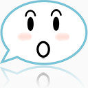 聊天表情符号面对谈评论说话情感iChat