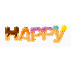 HAPPY字体