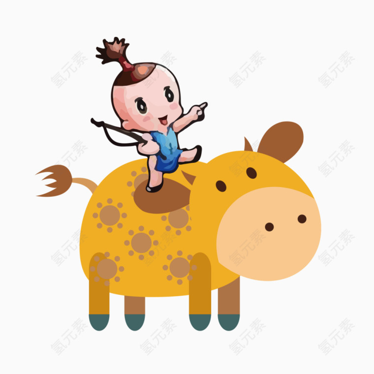 牧童骑黄牛
