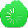 加载动态浏览图示free-green-cloud-icons