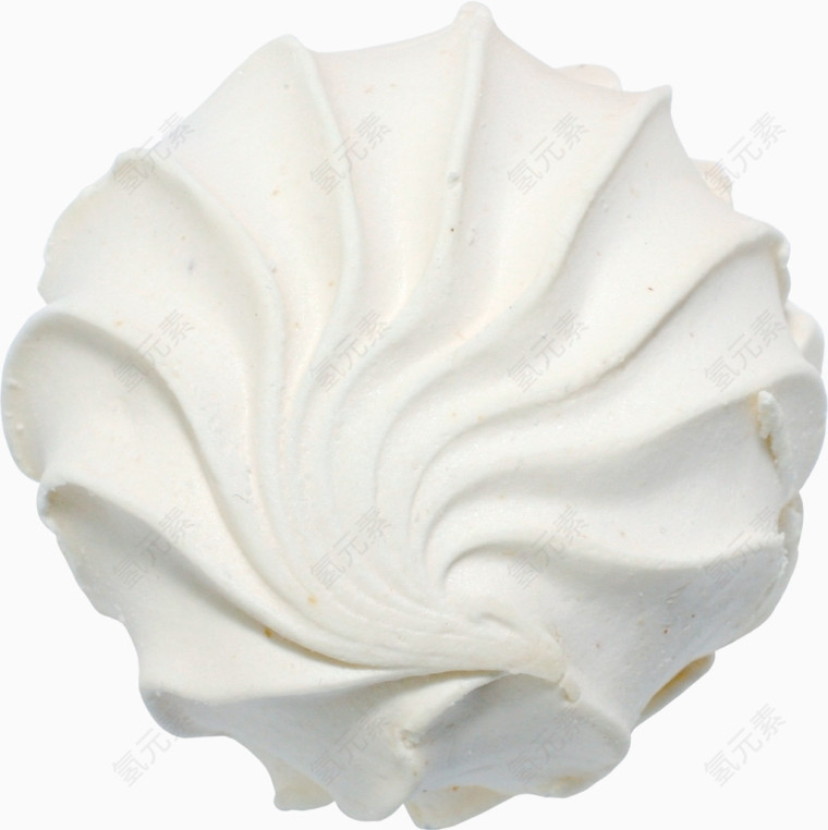 白色花纹贝壳
