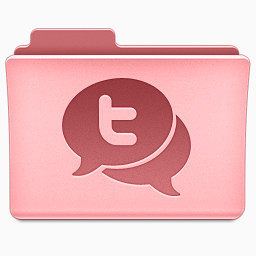 推特红色的ciment-folder-windowsPort-icons