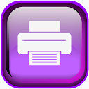紫罗兰色的打印vidro-icons
