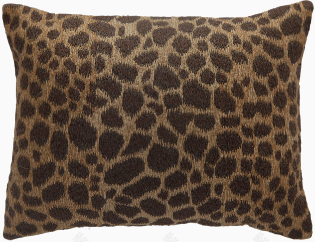豹纹长方形枕头