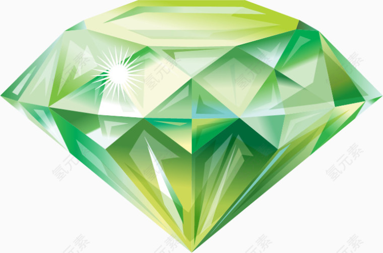 绿色钻石首饰