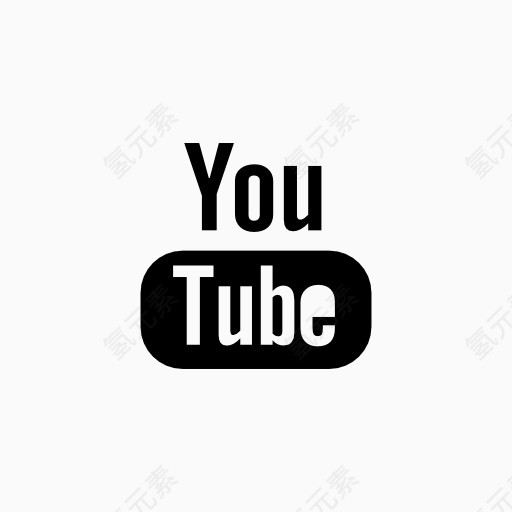 youtube logo图标