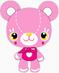粉色熊玩偶