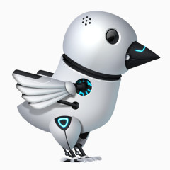 未来主义的推特鸟Amazing-twitter-birds-icons