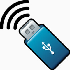 USB无线图标