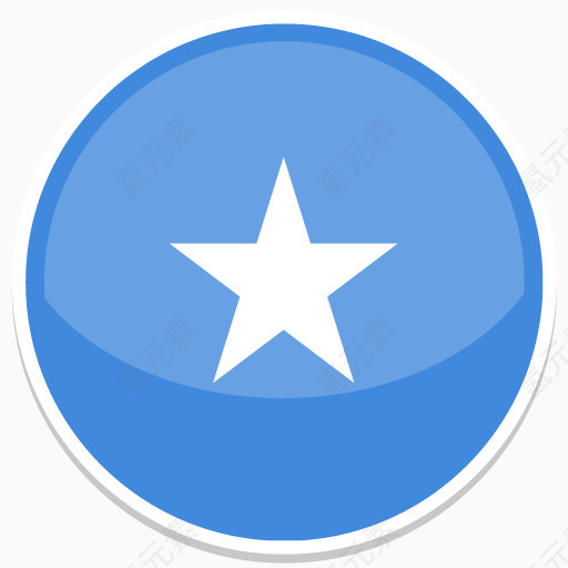 索马里Flat-Round-World-Flag-icons