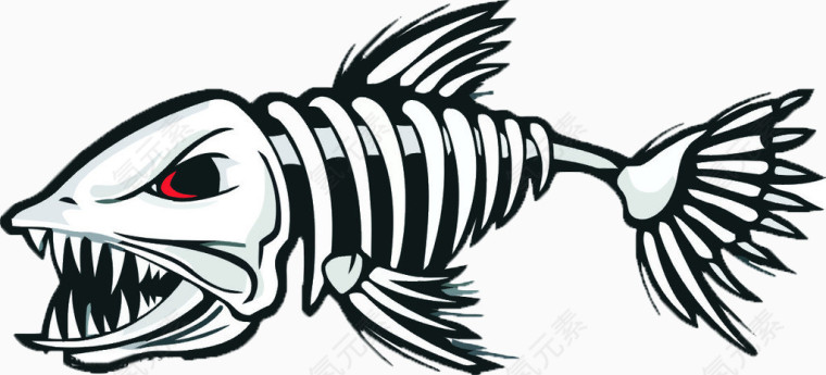鱼 水生物 水族 动物 卡通免费下载