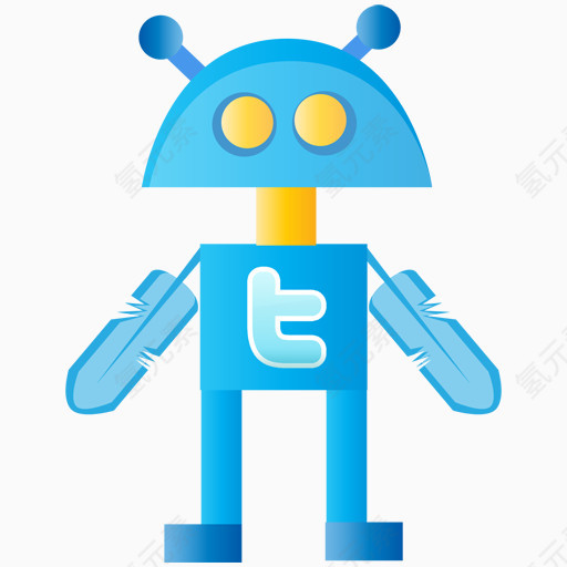 推特机器人Twitter-Icons
