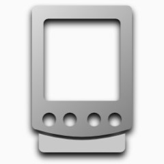 PDAnouve侏儒灰色图标