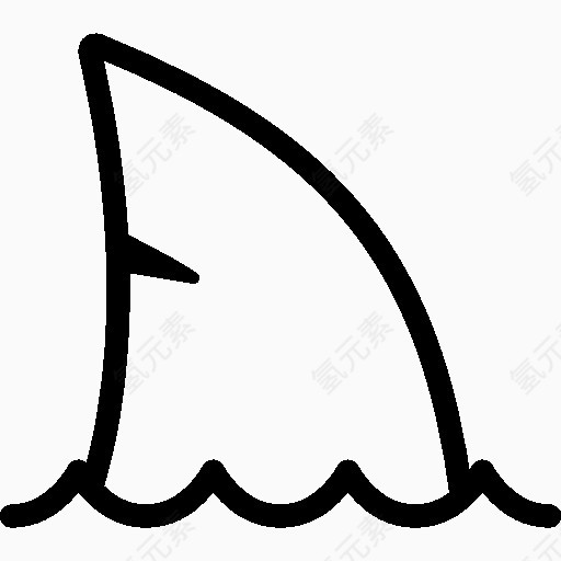 动物鲨鱼图标